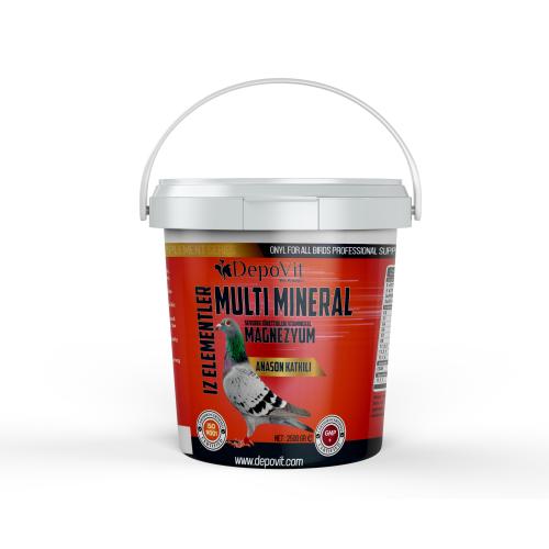 Depovit Multi Mineral Kırmızı Vitamin 2,5 Kg Kova