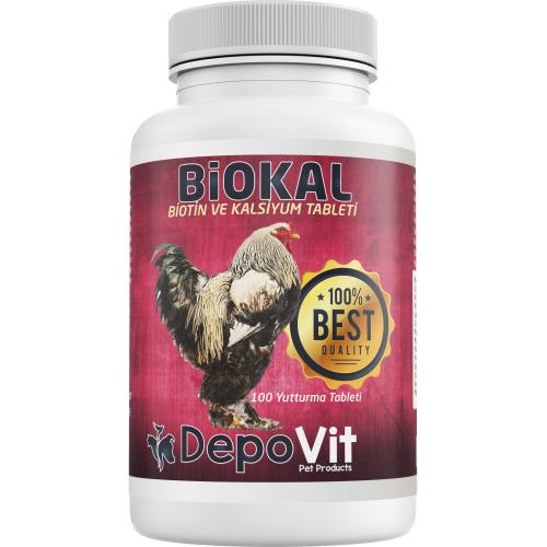 Depovit Biocal Biotin Kalsiyum Tableti
